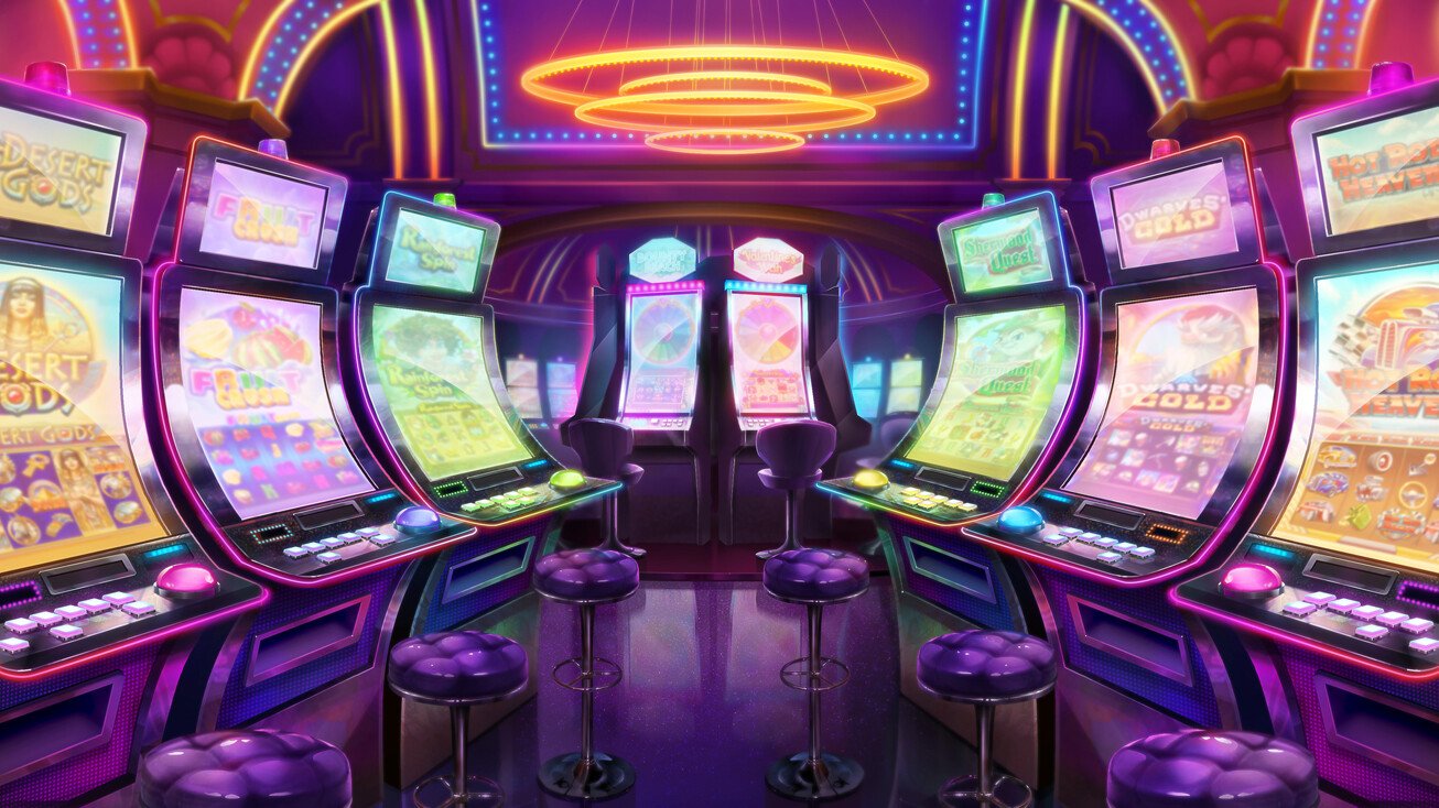 rute303 slot Reactoonz running on mobile phone with cascade animation and multiplier display